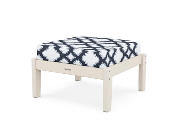 Chinoiserie Deep Seating Ottoman