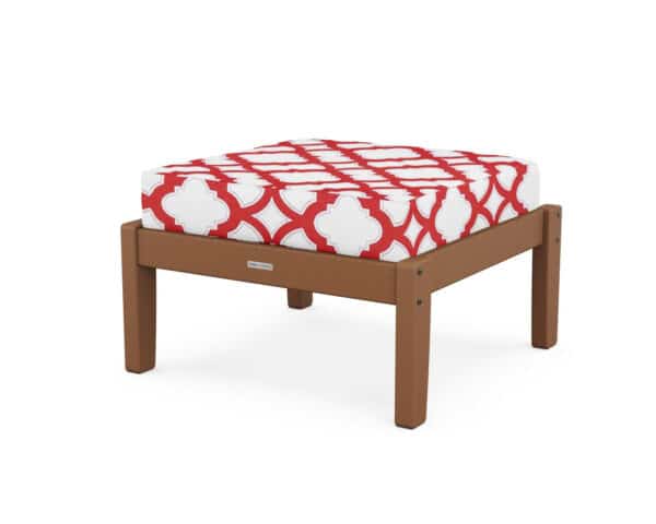 Chinoiserie Deep Seating Ottoman