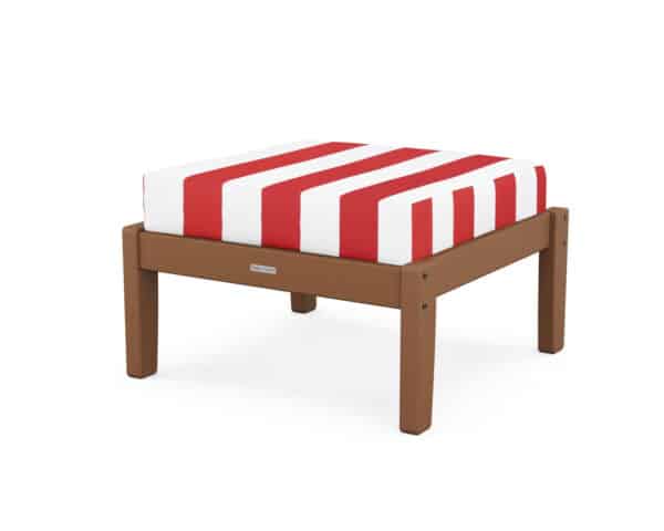 Chinoiserie Deep Seating Ottoman