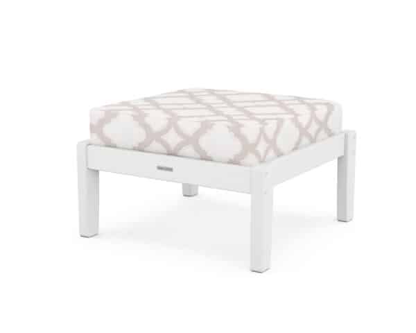 Chinoiserie Deep Seating Ottoman