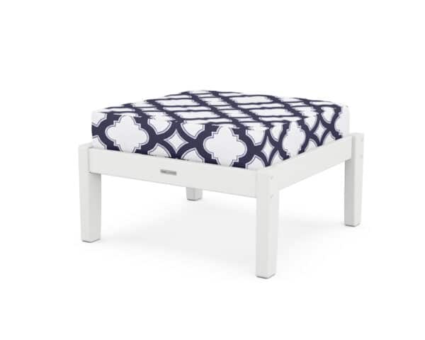 Chinoiserie Deep Seating Ottoman