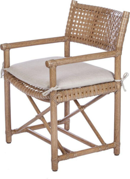Laced Rawhide Armchair