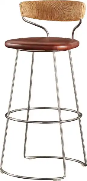 Danish Cord Swivel Counter Stool