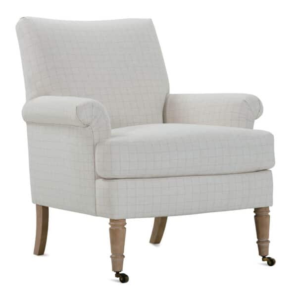 Hannah Accent Chair with Casters