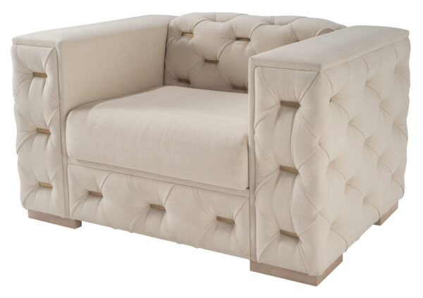 Caramelo Tufted Upholstered Chair