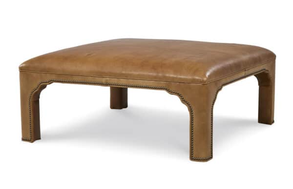 Pavan Leather Ottoman