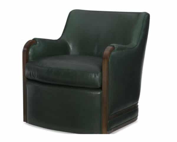 Dulcet Leather Swivel Chair