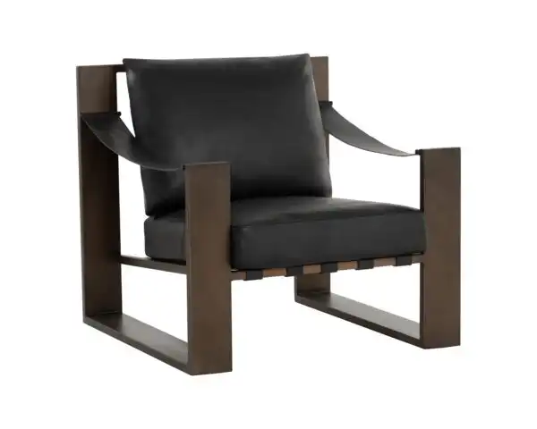 Berke Leather Lounge Chair