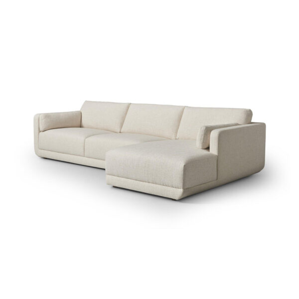 Toland 2 Piece Sectional with Right Arm Facing Chaise