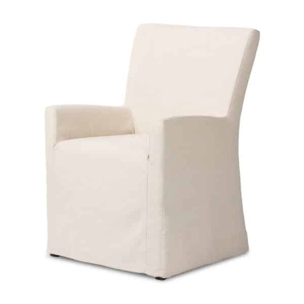 Vista Slipcovered Dining Armchair