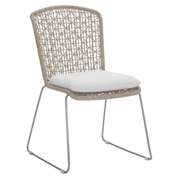 Carmel QS Outdoor Side Chair w/ Seat Pad