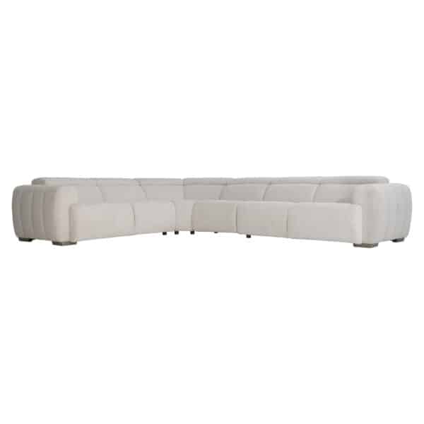 Aldo Upholstered Power Motion 4 Piece Sectional