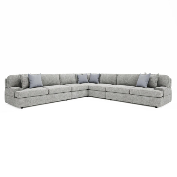 Serena Upholstered 5 Piece Sectional