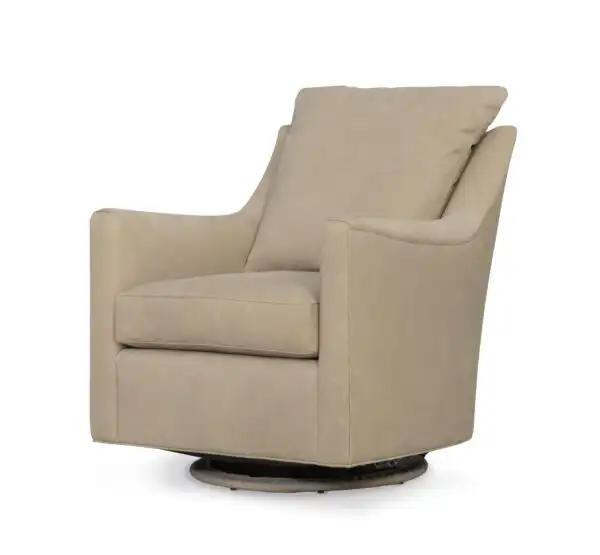 Grandover Leather Swivel Glider