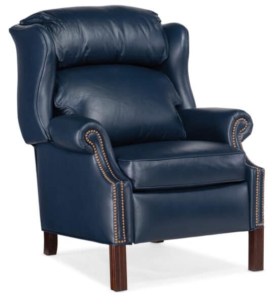 Chippendale Reclining Wing Chair