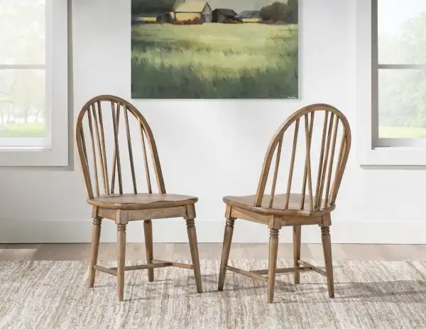 Vintage Market Windsor Side Chair w/ V Shape