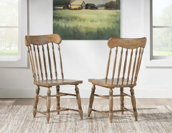 Vintage Market Turned Spindle Side Chair