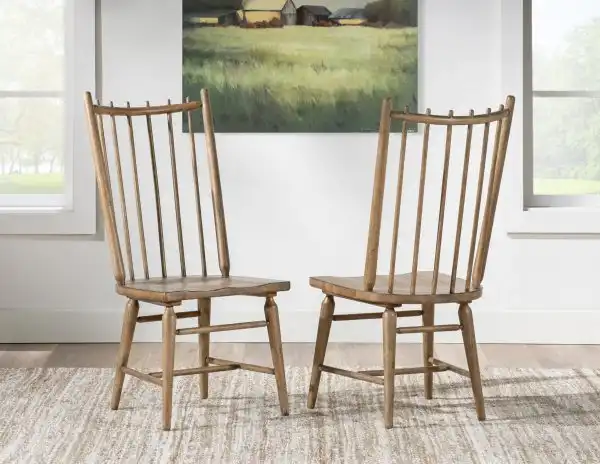 Vintage Market Spindle Back Side Chair