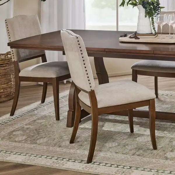 Bellevue Upholstered Dining Chairs, Set of 2