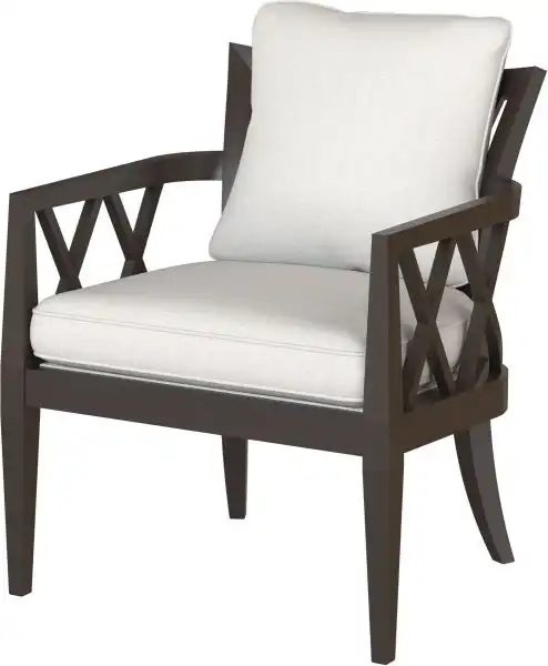 Double X Back Lounge Chair