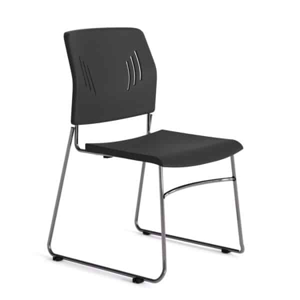 Stacked Seating Armless Stackable Side Chair