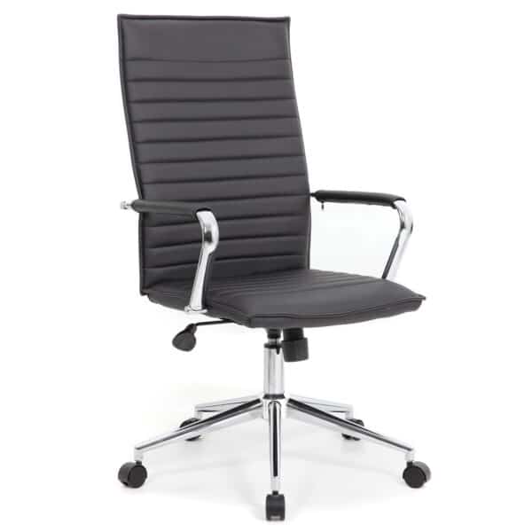 Ridge Executive High-Back Ribbed-Back Task Chair