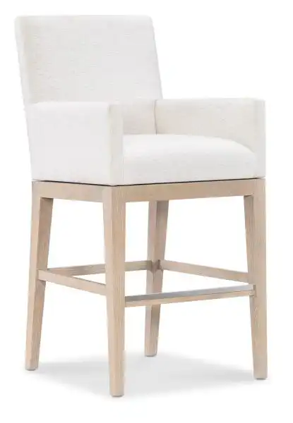 Marseille Slipcover Bar + Counter Chair