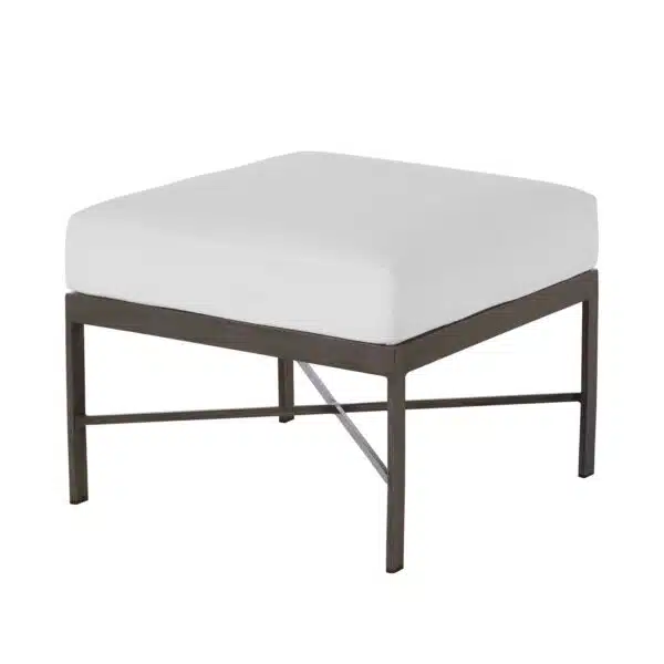 Monaco Aluminum Ottoman
