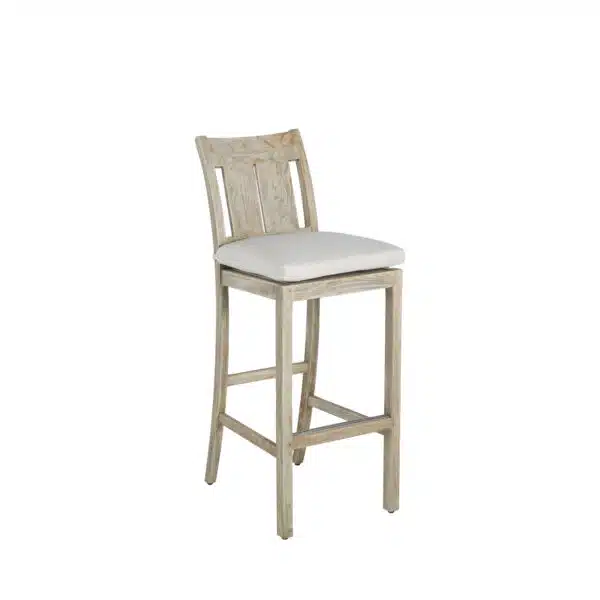 Croquet Teak Bar + Counter Stool