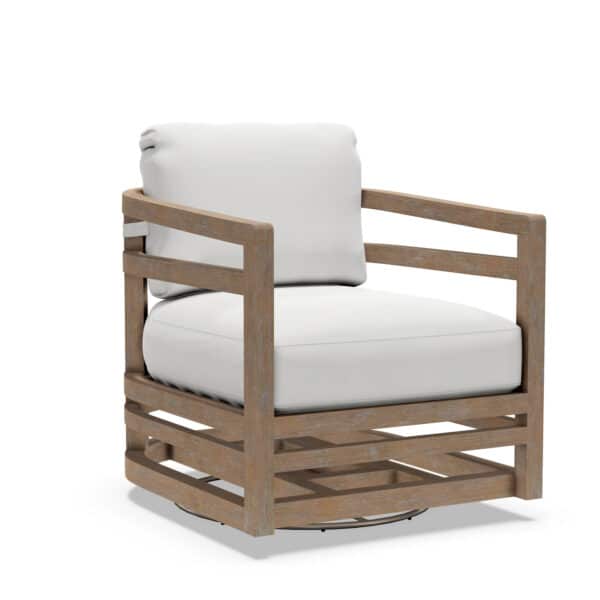Stillwater Cove Swivel Lounge Chair with Cushion