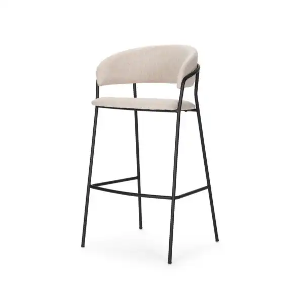 Carolyn Fabric Seat Bar Stool