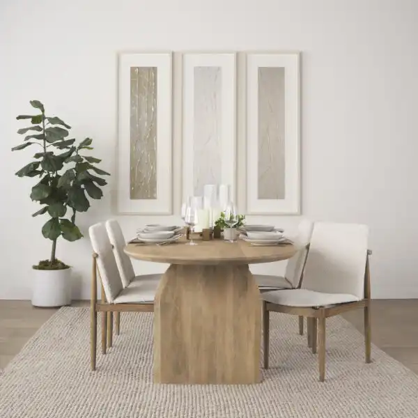 Cavett Fabric Dining Chair, Qty of 2