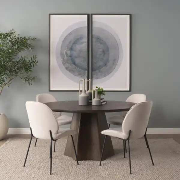 Inala Fabric Dining Chair, Qty of 2