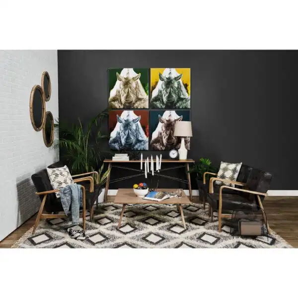Phineas Leather Accent Chair
