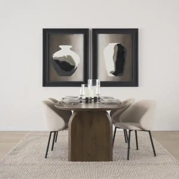 Shannon Fabric Dining Chair, Qty of 2