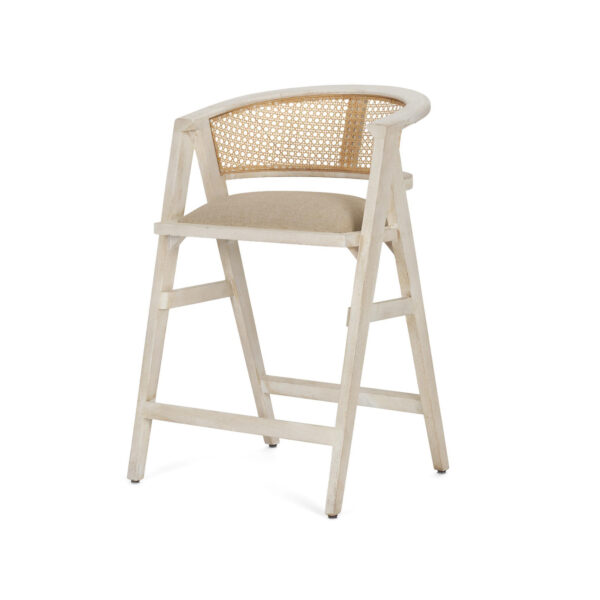 Tabitha Upholstered Seat Counter Stool
