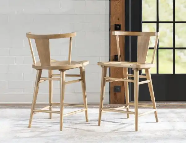 XXX’s & OOO’s Splat Back Counter Height Chair