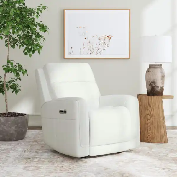 Alister Leather Power Gliding Recliner