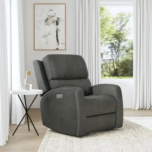 Linden Power Swivel Gliding Recliner