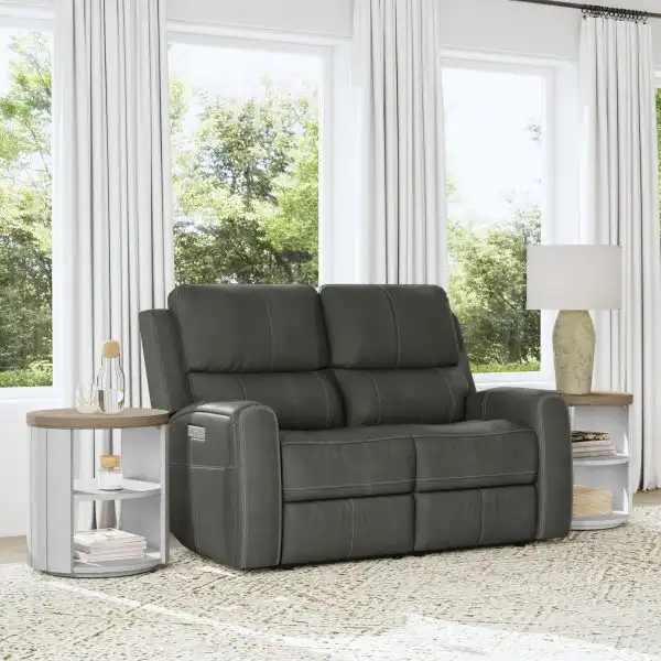 Linden Power Reclining Loveseat