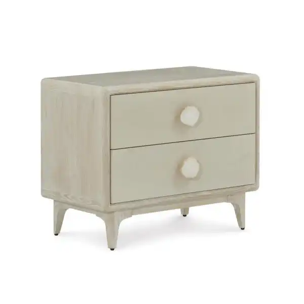 Alba Two Drawer Nightstand