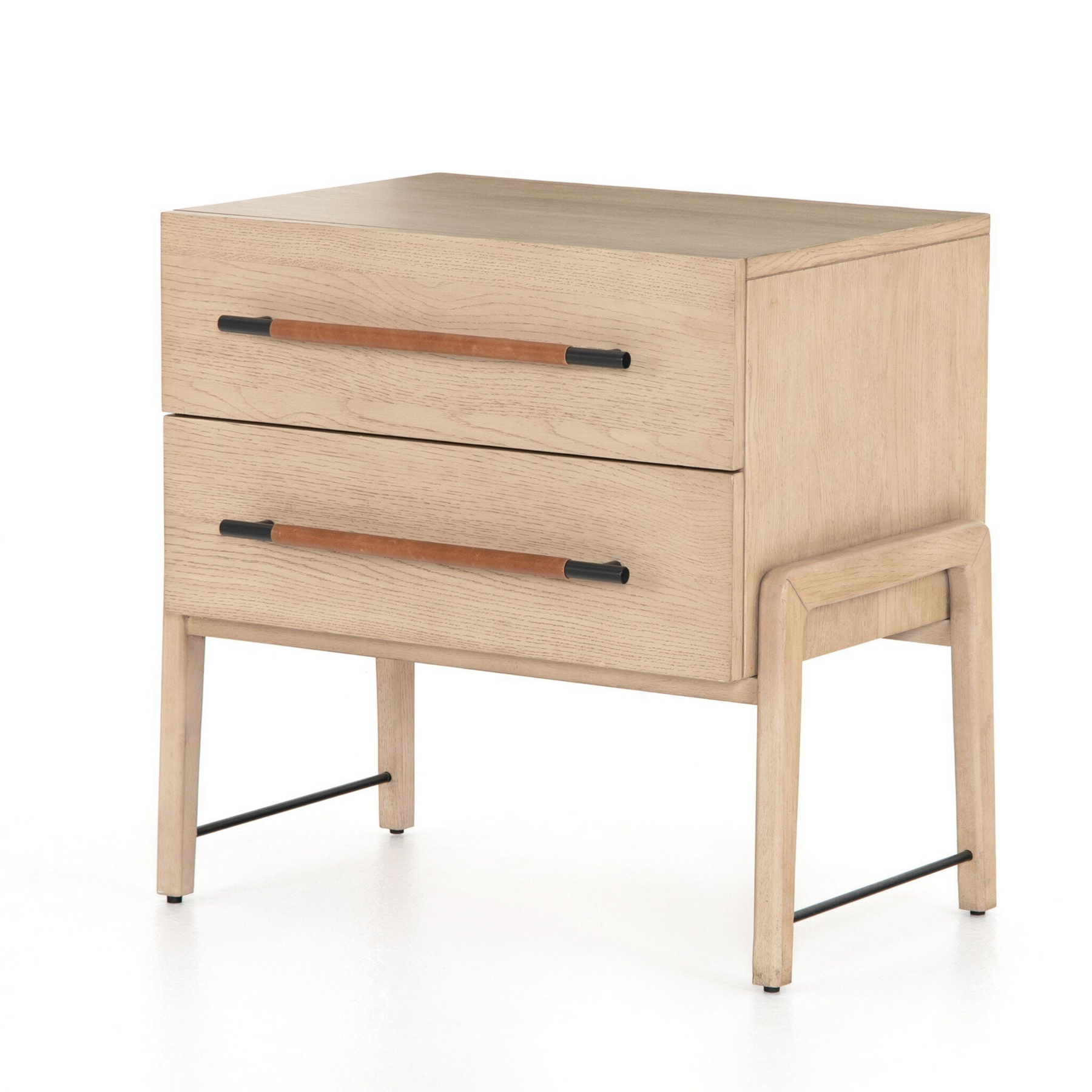Rosedale Nightstand - Yucca Oak, Chaps Sand