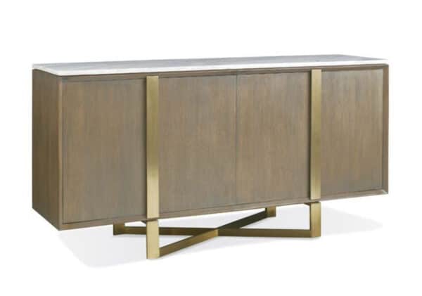Chandler Credenza with Stone Top