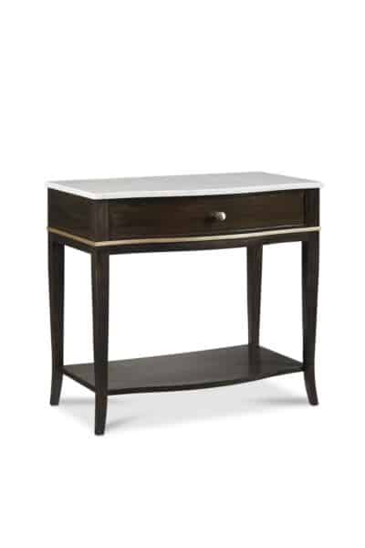 Carrington Nightstand with Stone Top