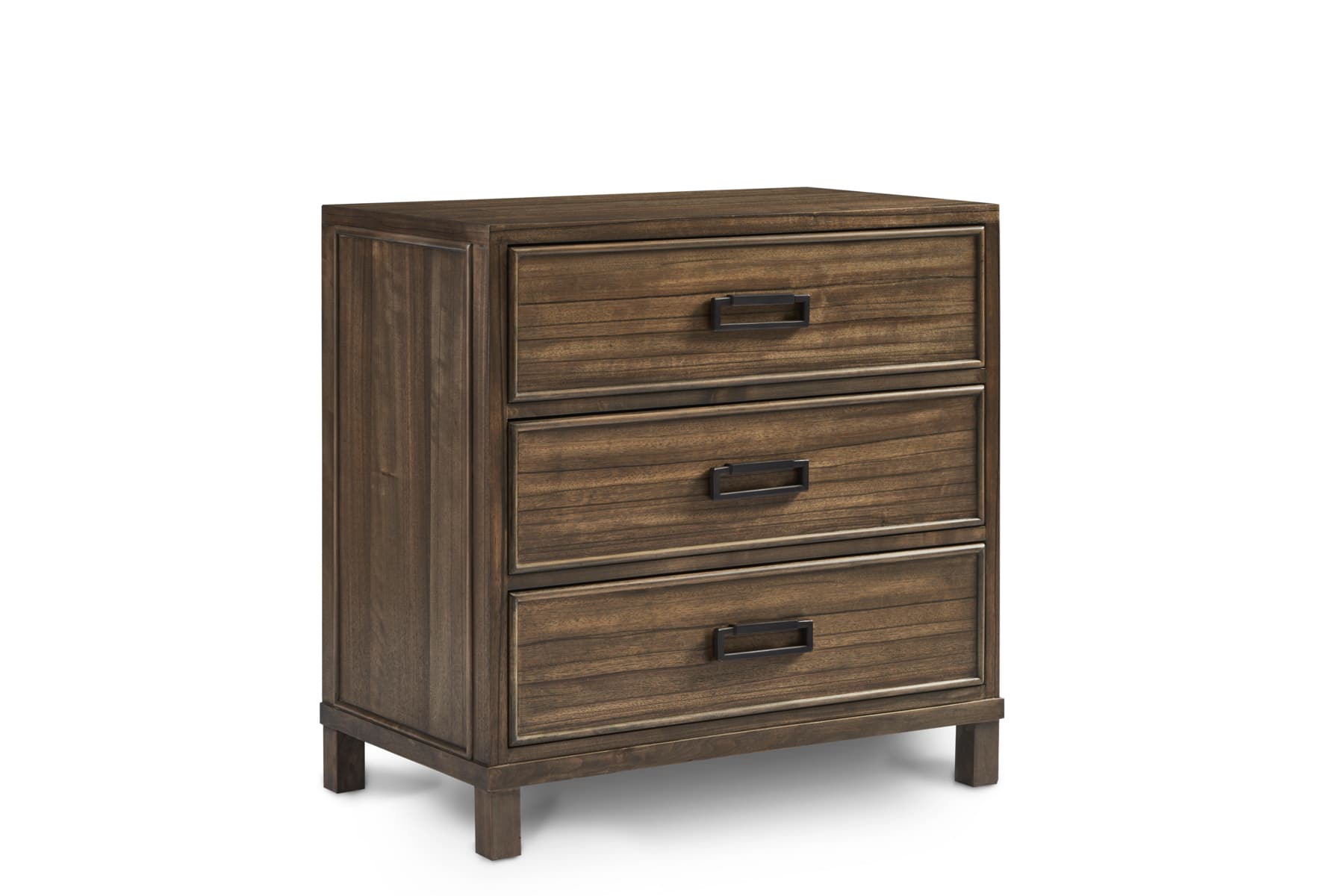 Courtland Three Drawer Nightstand