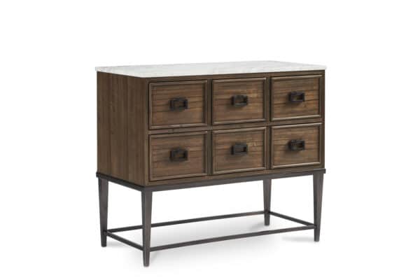 Courtland Two Drawer Nightstand