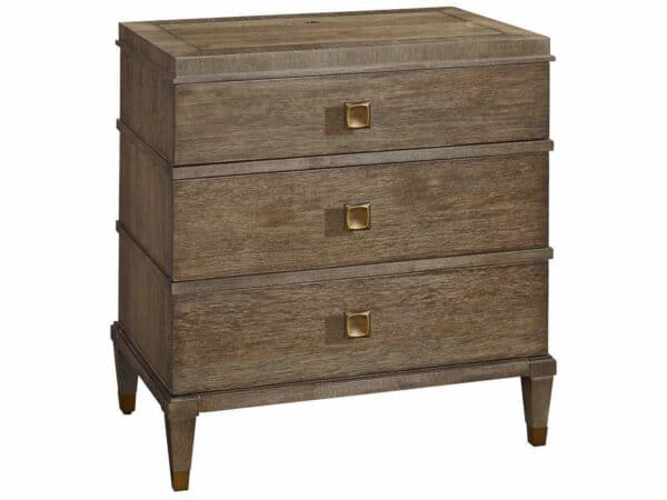 Playlist Three Drawer Nightstand
