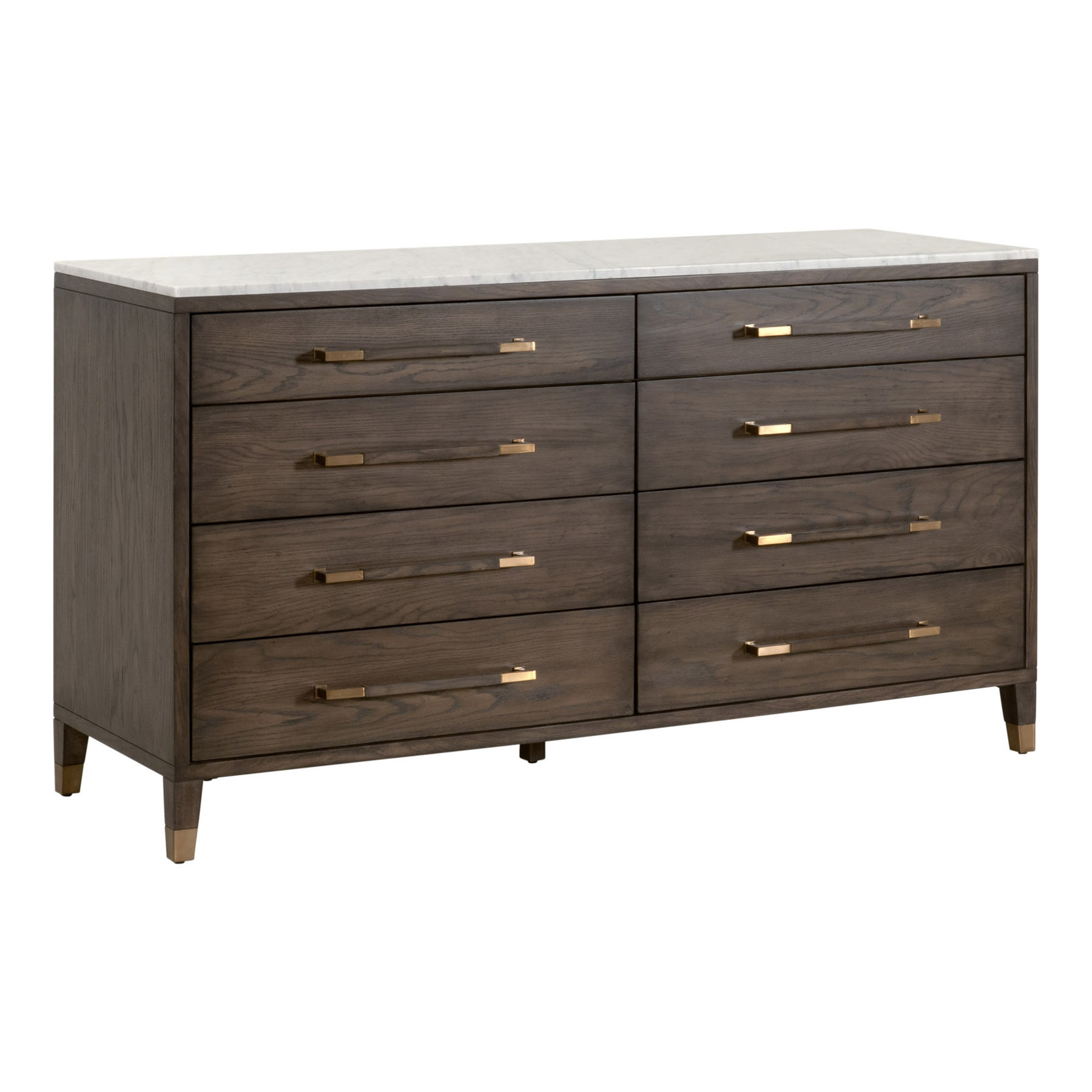 Cambria Eight Drawer Double Dresser