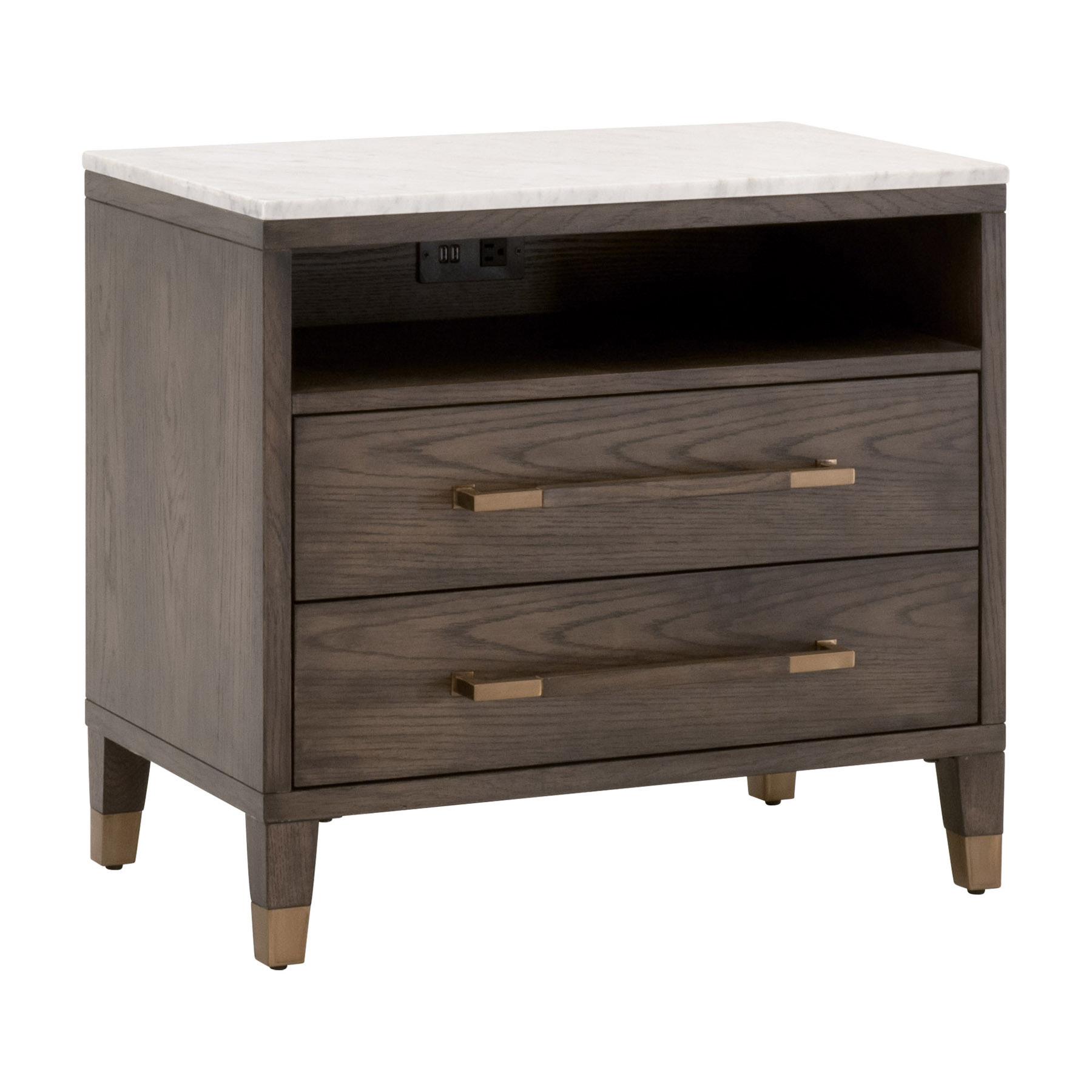 Cambria Two Drawer Nightstand