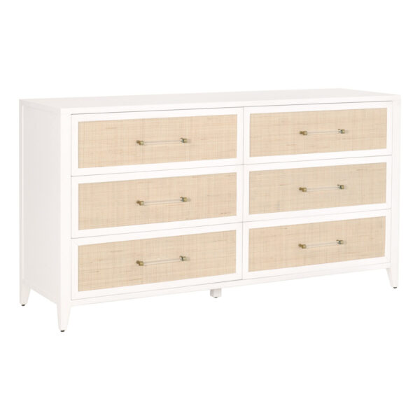 Holland Six Drawer Double Dresser